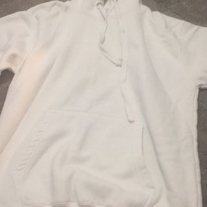 White hoodie